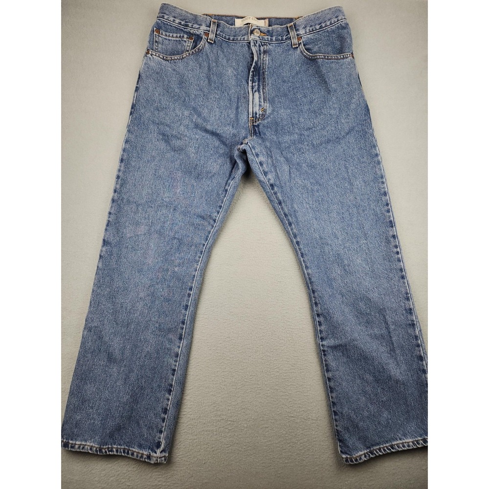 Levi's 517 Bootcut Jeans Mens 3(36)x30 Medium Wash Blue Cotton Denim Casual